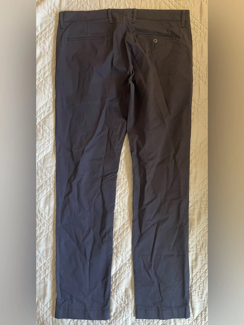 J. CREW 484 Slim-fit stretch chino pant in Navy Size 34/32 $98 AR885